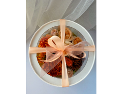 зефир ручной работы в шляпной коробке