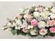 Дизайнерская композиция из искусственных цветов премиум класса Валери № УНС022
