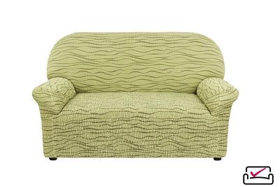 Чехол на 2х местный диван Тела Ридже Зеленый. ИТАЛИЯ