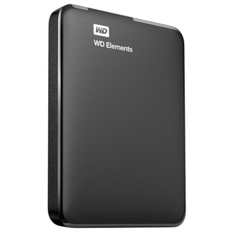 Портативный HDD WD Elements Portable 2Tb 2.5, USB 3.0, WDBMTM0020BBK-EEUE