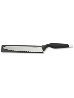 Нож для хлеба «Универсал» с чехлом в черно-белом цвете