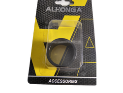 Кольцо проставочное Alhonga, гладкое, 20 мм, черное