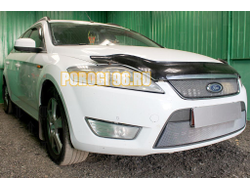 Защита радиатора Ford Mondeo IV 2007-2010 chrome низ