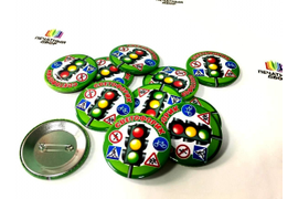 Изготовление значков на булавке, диаметр 56 мм, магнитиков