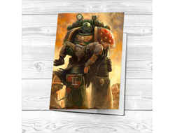 Обложка Вархаммер, Warhammer 40000 на паспорт №17