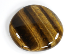 Тигровый глаз, полировка плоская, ЮАР (45*43*9 мм, 35 г) №35554
