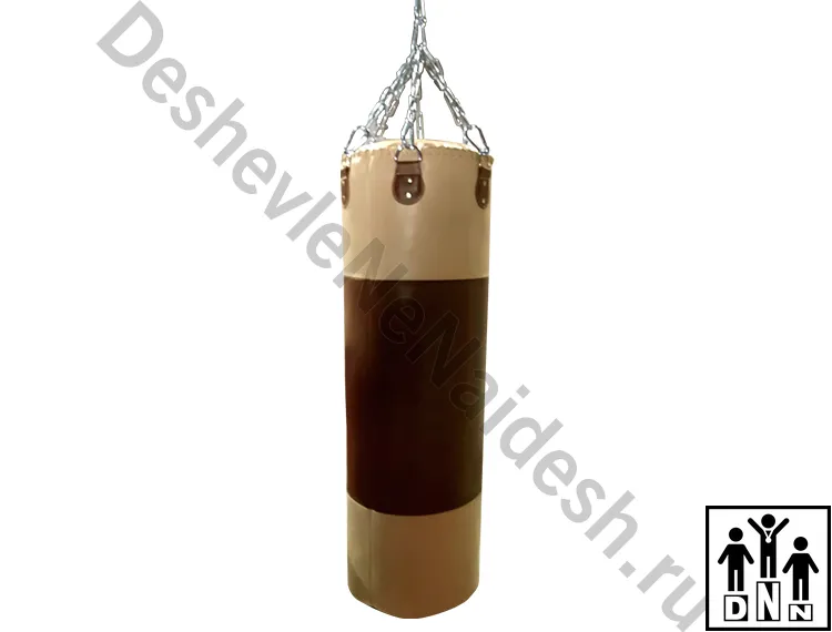 Кожаный боксерский мешок премиум