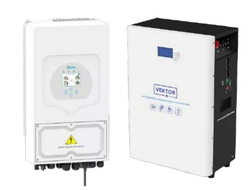 Комплект 1 для резервного питания (Deye+Vektor) мощностью 5 кВт и емкостью 5,12 кВт*ч