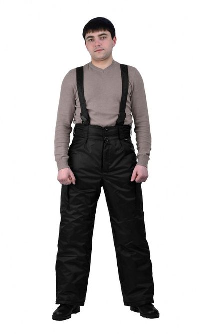 Брюки мужские &quot;Охрана&quot; зимние черные