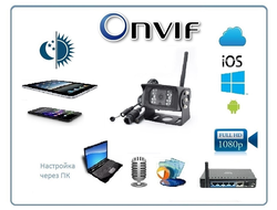 Уличная WiFi/LAN телекамера, с аудио каналом и встроенным видеорегистратором Full HD 5MP (-30) (CamHi )