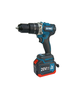 Шуруповерт #3 для ледобура  (рыбалки), дрель ударная аккумуляторная (2 индикатора заряда - шуруп., акум.бат) 20V  6.0Аh, 120 Н · м, патрон 13мм, с кейсом.
