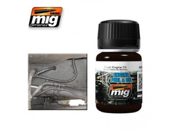 Ammo MIG: Жидкость для нанесения эффектов Fresh Engine Oil (35 мл.)