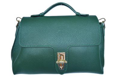 Сумка женская Италия зеленая