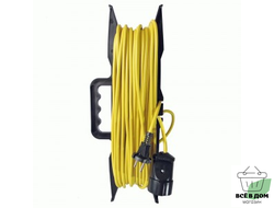 СОЮЗ силовой удлинитель на рамке ПВС 2х1 1 роз. 30 м 10А  481S-5203