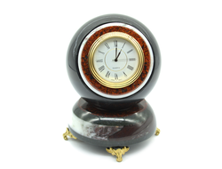 Модель № ST16: часы из черного мрамора