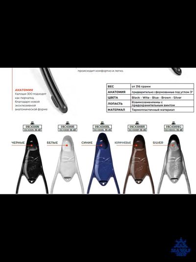 Калоши C4 серии 300 р.40/41 черные (пара)