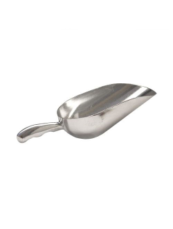 Совок для льда/сыпучих продуктов  340 гр. 220 мм. алюм. /1/12/24/72/