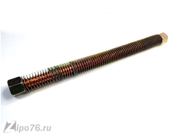 Трубка компрессора воздушного 200мм длинна с ребрами охлаждения