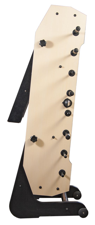 Игровой стол — футбол складной «Maccabi» (140×75×89, светлый)