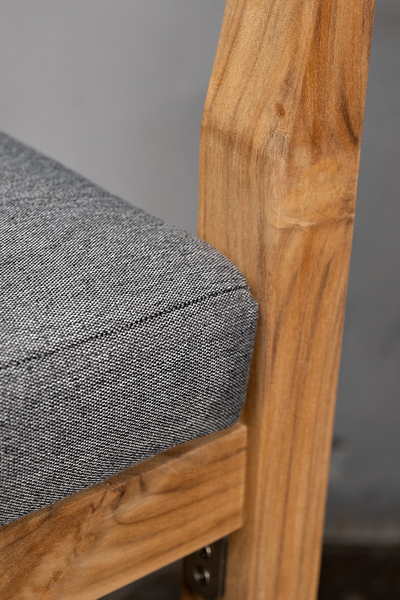 Кресло обеденное из тика Vento