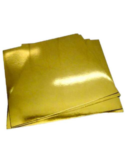 Подложка для торта 300*300 мм (золото/жемчуг), 1,5 мм