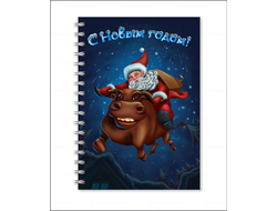 Тетрадь с символикой "Быка" №4