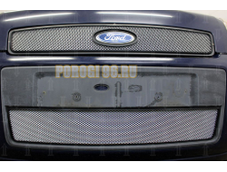 Защита радиатора Ford Fusion 2005-2012 chrome низ