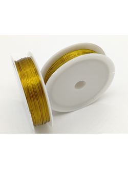 Проволока 0,3 мм, 50 м, цвет  золото