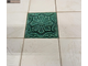 Декор-изразец к плитке под кирпич Kamastone Сказка 4512, темно-зеленый, под малахит