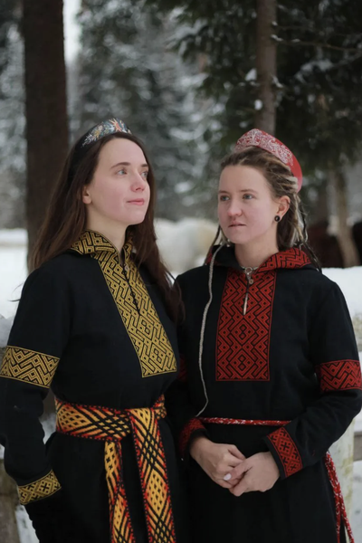 Платье славянское «Велесиха»