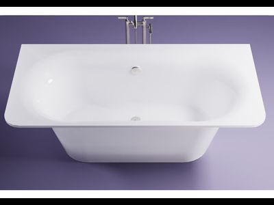 Astra-Form ванна Прима Solid Surface 185/90 см белая матовая