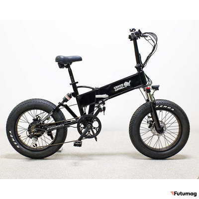 Электровелосипед GreenCamel Форвард 2X (R20FAT 500W 48V10Ah) 7скор, 2х-подвес черный