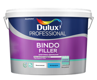 dulux Финишная шпатлевка под покраску и обои Bindo Filler 15кг