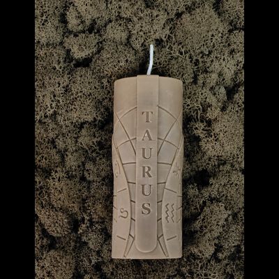 Свеча зодиакальная &quot;Телец&quot; стихия земля
