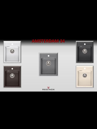 Мойка Reginox AMSTERDAM 34 Pure White
