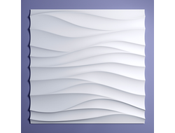 Стеновая панель Bello Deco СП13, 3D, дюрополимер, влагостойкая, под покраску, 50х50х1,5 см