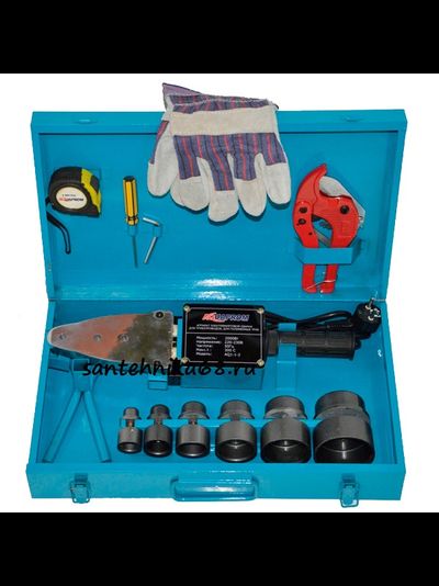 Комплект сварочного оборудования AQUAPROM АСП 2.3/6 2300 Вт 20-63 мм