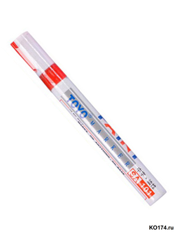 Маркер краска по металлу красный SA101