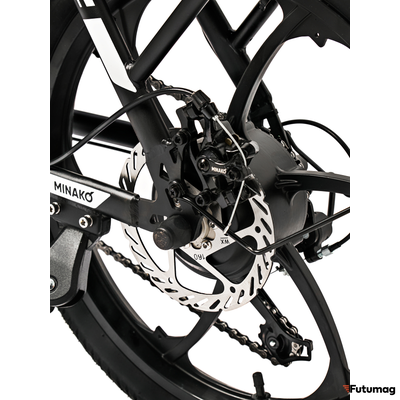 Электровелосипед Minako F7 черный