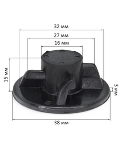 Муфта в корпус терок для мясорубки Holt HT-MG-001/002/004/006/010