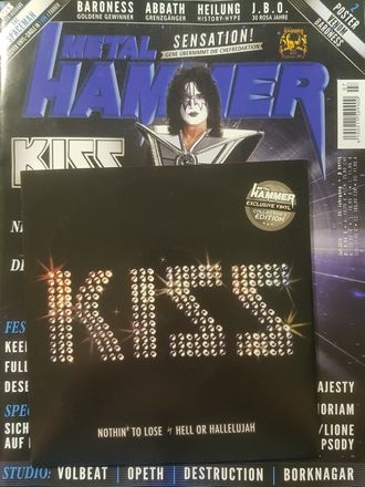 Metal Hammer Deutsch Magazine July 2019 Kiss, Ace Frehley Cover Иностранные журналы, Intpressshop