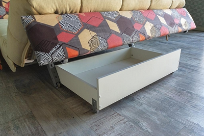 ОДНОСПАЛЬНЫЙ, ДВУСПАЛЬНЫЙ РАСКЛАДНОЙ ПРУЖИННЫЙ ДИВАН-КРОВАТЬ ТУРИН, МЕТАЛЛОСКЕЛЕТ, АККОРДЕОН ВЫКАТНОЙ