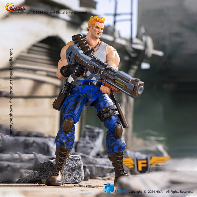 ПРЕДЗАКАЗ - Билл Райзер (серия Contra) - Коллекционная фигурка 1/12 SCALE Contra Bill Rizer (EBC0319) - HIYA Toys ?ЦЕНА: 6600 РУБ.?