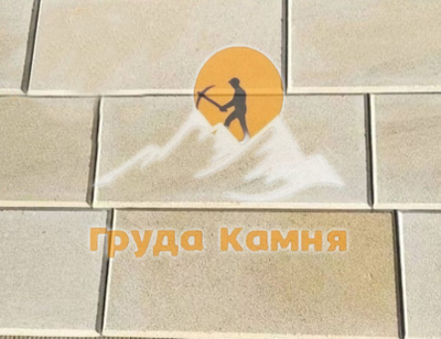 Акушинский камень светло-желтый с фаской