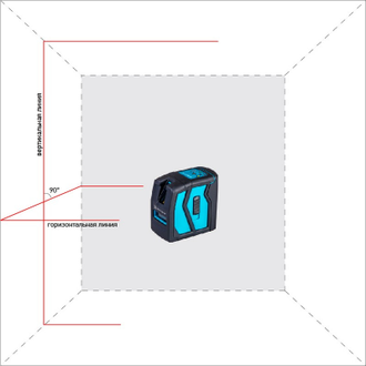 Построитель лазерных плоскостей INSTRUMAX ELEMENT 2D IM0110