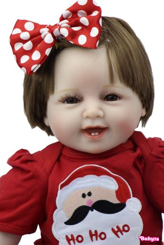 Кукла реборн — девочка "Алина" 55 см