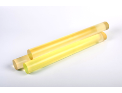 Полиуретан стержень Ф 50 мм   (L=500 мм, ~1,2 кг, жёлтый) Китай