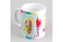 Керамическая кружка 330 мл.