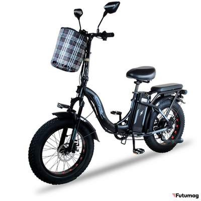 Электровелосипед Minako F11 Lite (Чёрный)
