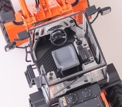 Сборная модель: (Hasegawa 66004) Фронтальный колесный погрузчик Hitachi ZW100-6